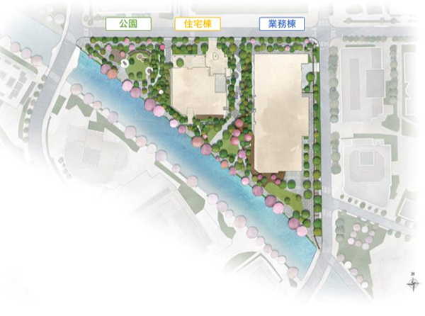 大崎三丁目地区(大崎駅西口F南地区)第一種市街地再開発事業